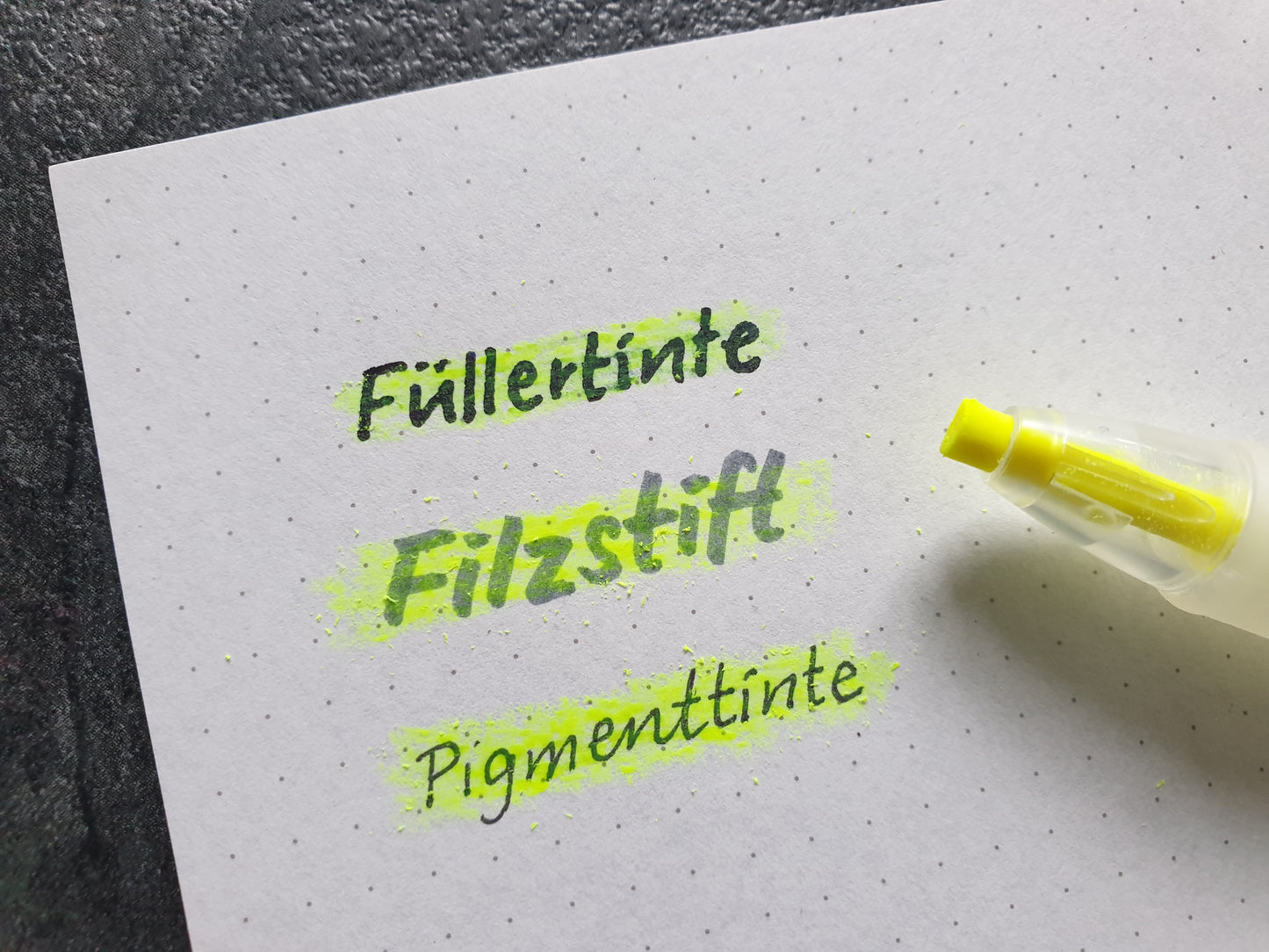 Kutsuwa Neonpitsu Highlighter Pencil, 3.8mm Minenhalter, trockener Textmarker