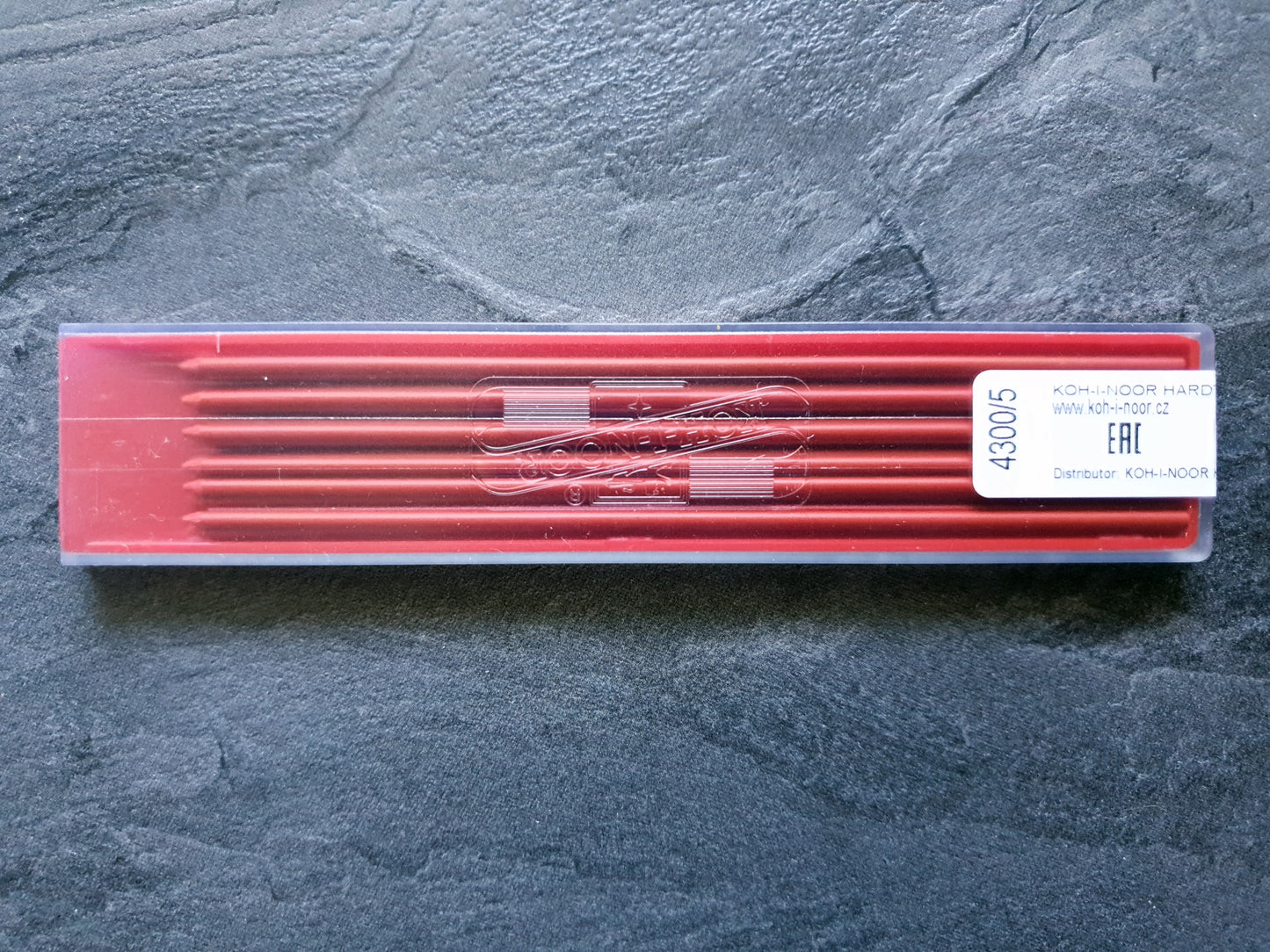 KOH-I-NOOR 2mm Farbminen, 120 mm lang, 12er Set