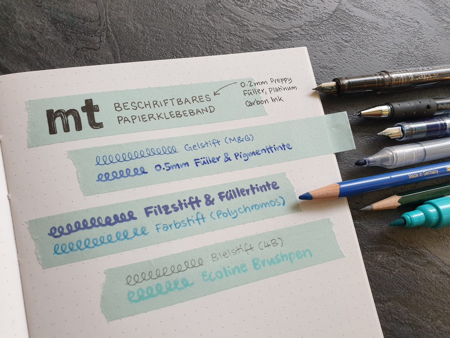 mt Beschriftbares Washi Tape, 20mm x 7 m