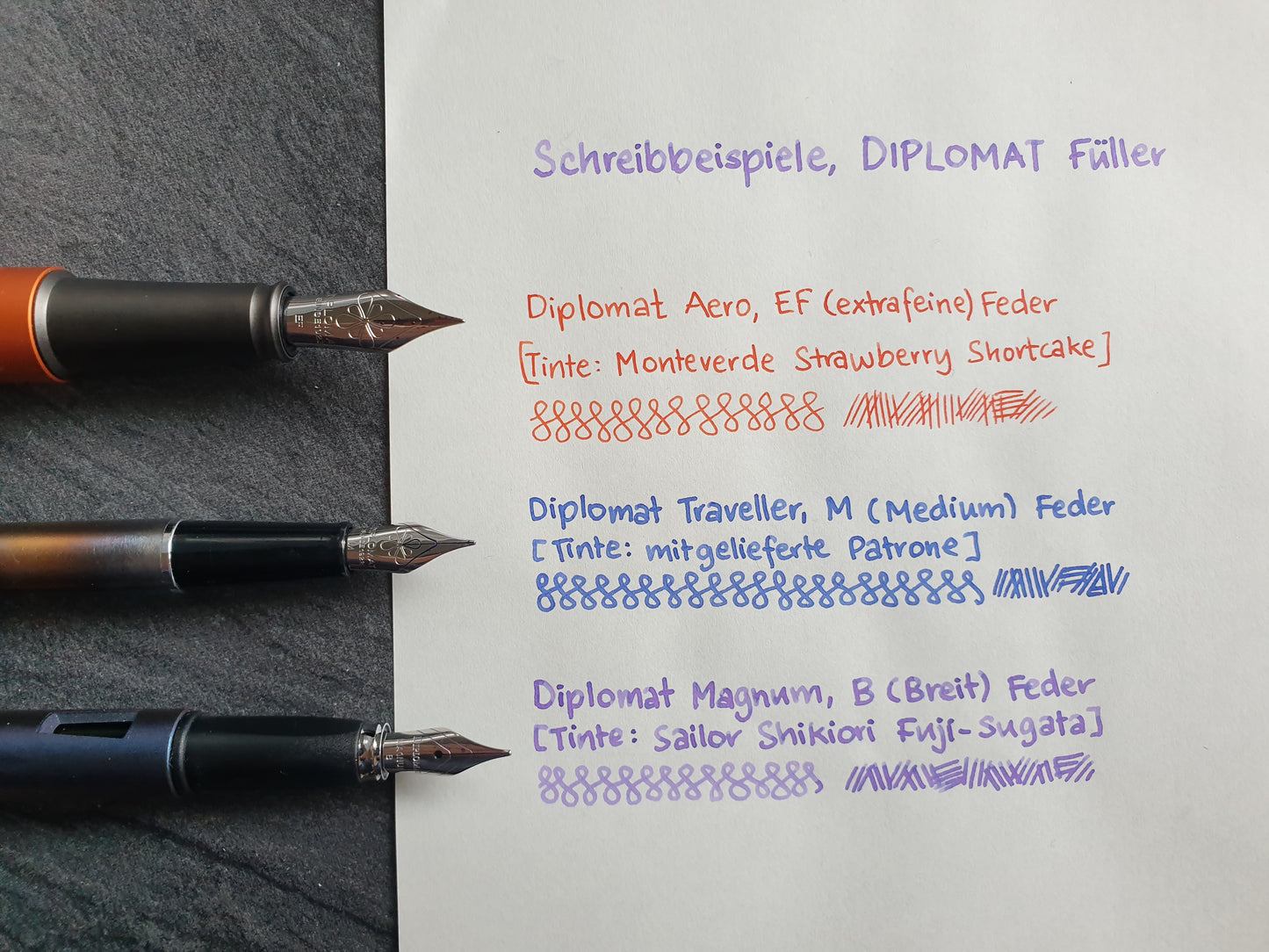 Diplomat Magnum Füllhalter, Farbe: John Doe