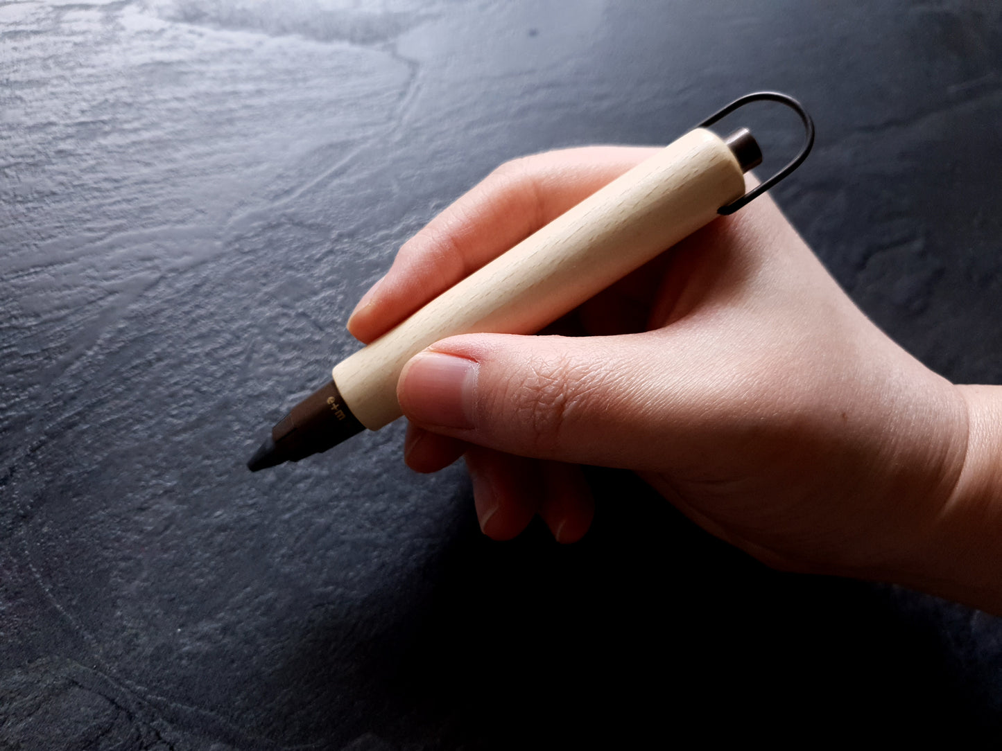 e+m CLICKMAN Fallminenstift 5,5mm; Buche natur