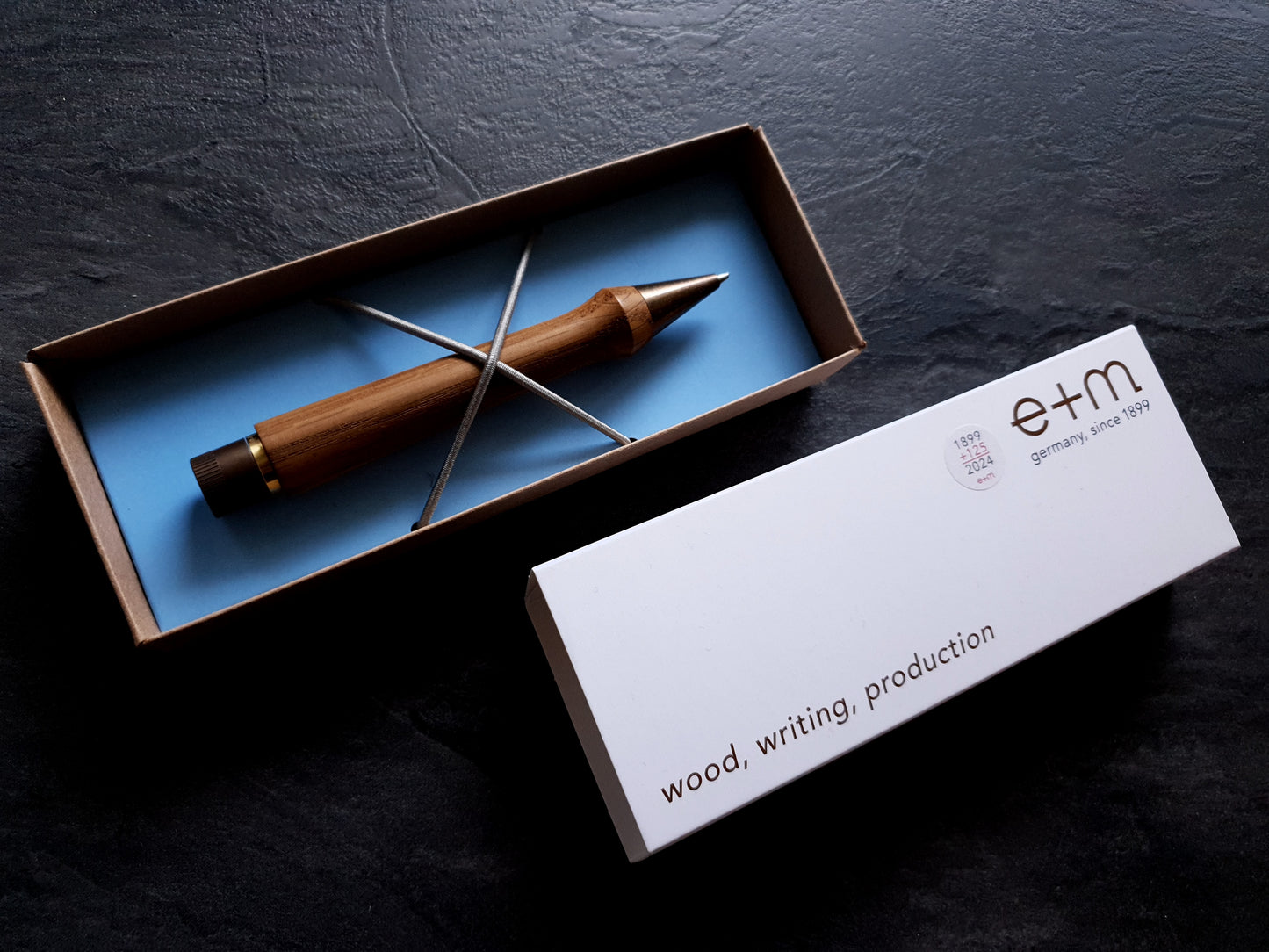 e+m ARROW Drehbleistift (0,7mm), Eiche, antik