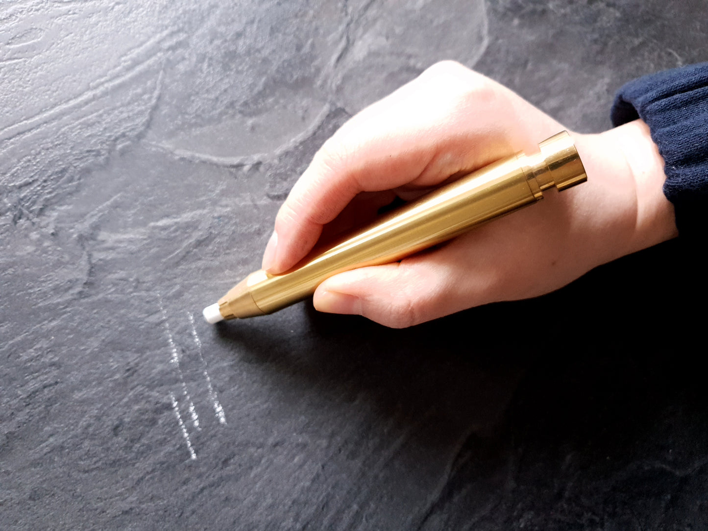 e+m GRAPHIC METAL Fallminenstift 5,5mm; Messing raw