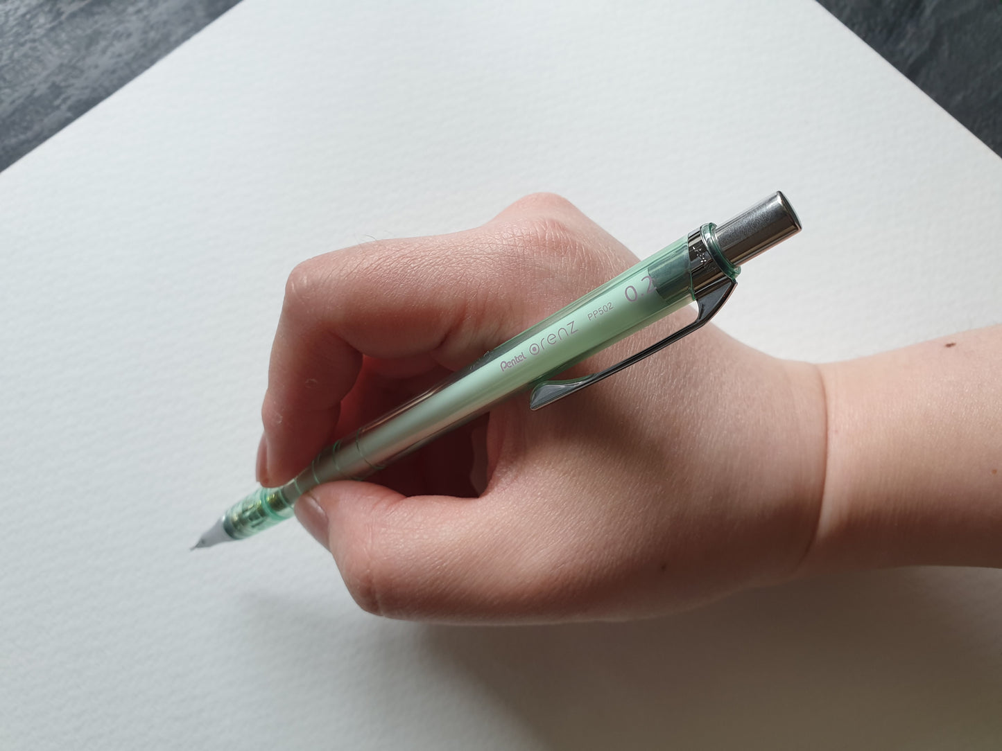 Pentel Orenz Druckbleistift 2024 Limitierte Edition mit Farbverlauf, 0.2mm & 0.3mm