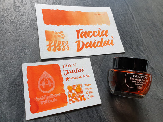 Taccia Füllhaltertinte "Daidai" (orange), 40ml
