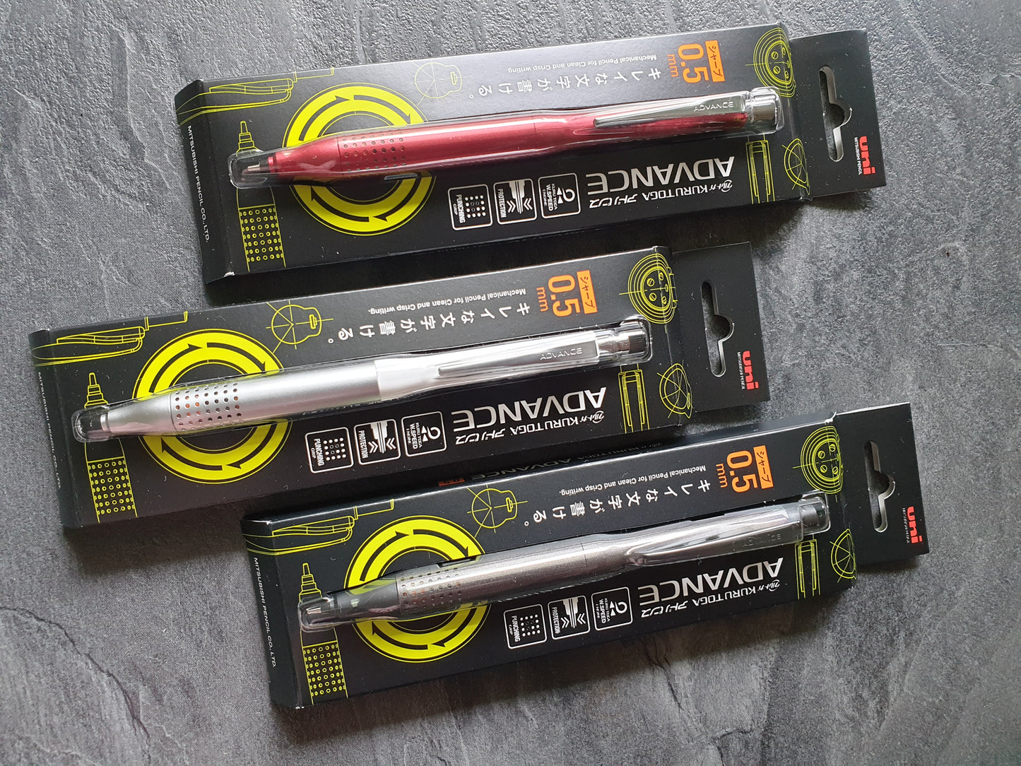 Uni Mitsubishi Kurutoga Advance Upgrade, Druckbleistift 0.5mm