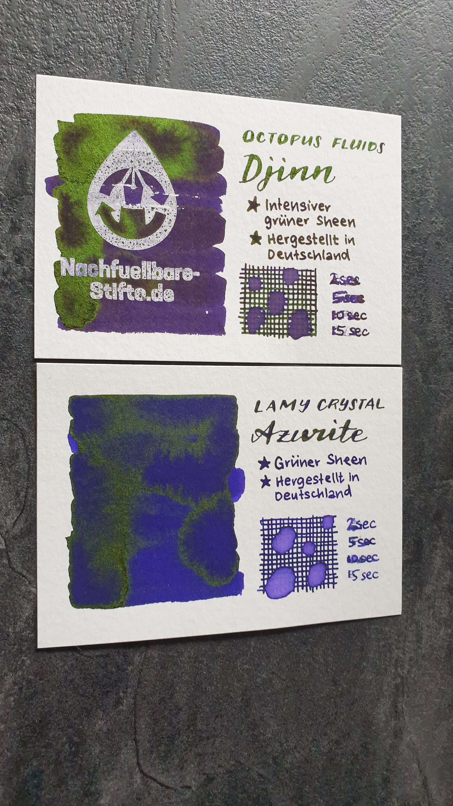 Octopus Fluids Sheen-Tinte "Djinn", Füllhaltertinte 30ml
