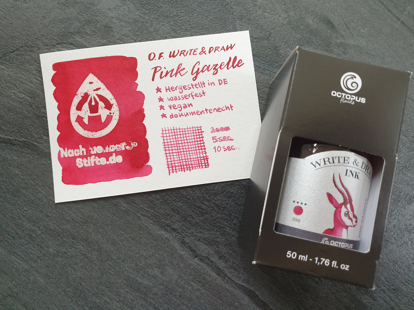 Tintenswatch: Octopus Fluids Write & Draw Pink Gazelle