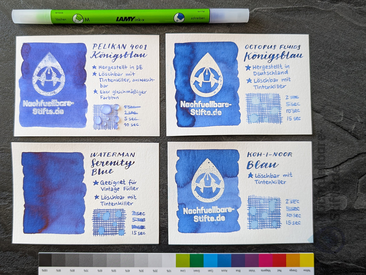 Füllhaltertinte KOH-I-NOOR Blue, 50ml in Plastikflasche
