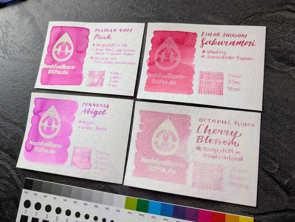 Pelikan 4001® Füllhaltertinte: Pink, Packung Patronen TP/6 oder GPT/5