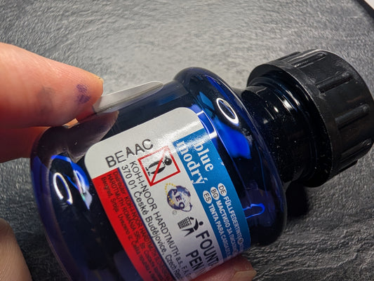 Füllhaltertinte KOH-I-NOOR Blue, 50ml in Plastikflasche