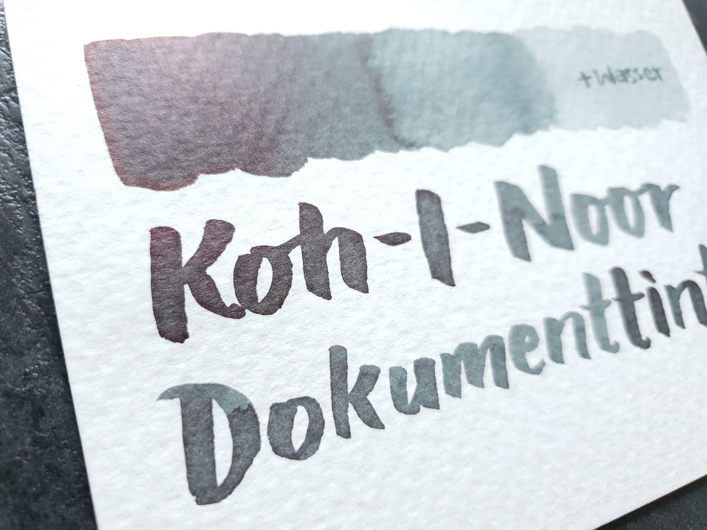 KOH-I-NOOR Dokumenttinte, schwarz, 50ml