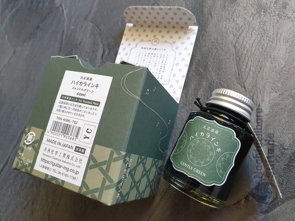 Teranishi: Taisho Roman, Gentle Green, Tinte mit Farbwechsel, 40ml