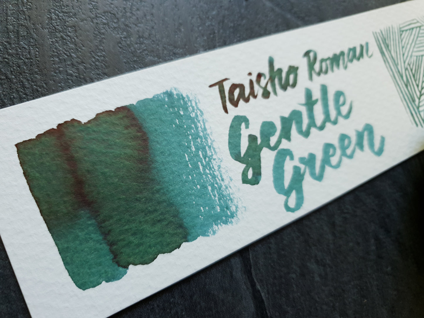 Teranishi: Taisho Roman, Gentle Green, Tinte mit Farbwechsel, 40ml