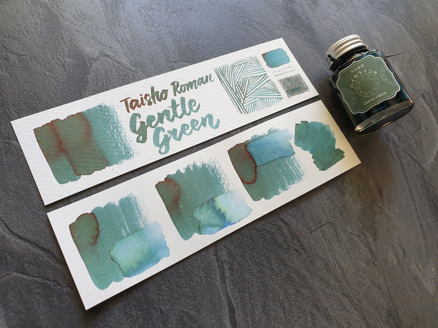 Teranishi: Taisho Roman, Gentle Green, Tinte mit Farbwechsel, 40ml