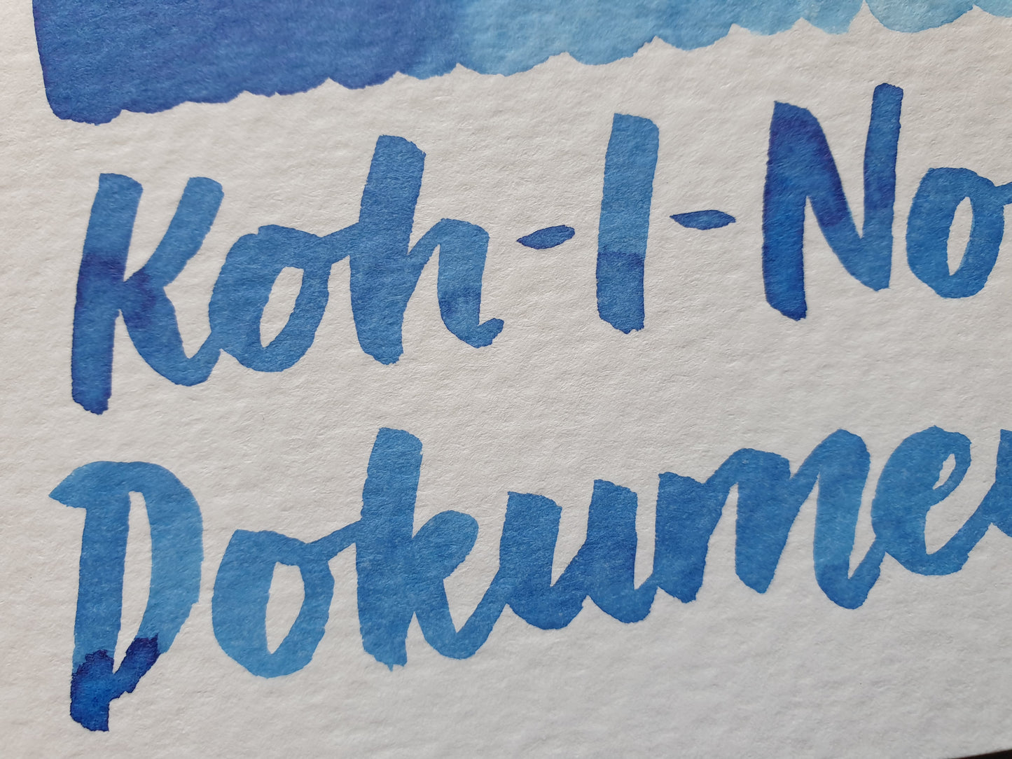 KOH-I-NOOR Dokumenttinte, blau, 50ml