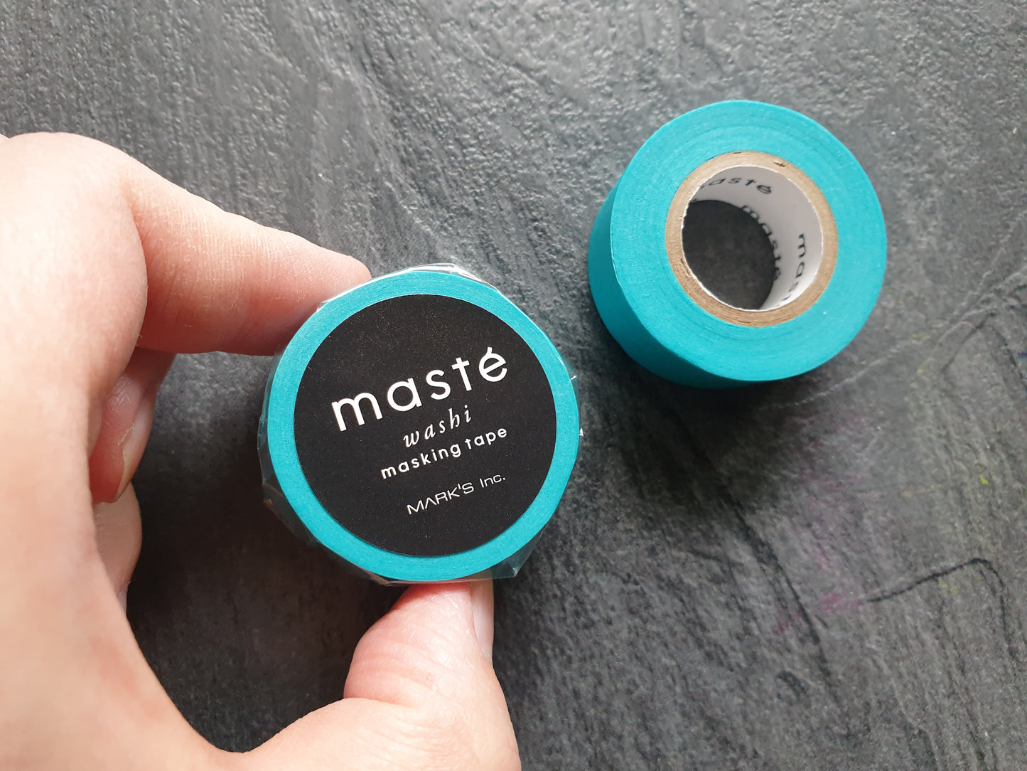 Washi Tape in CMYK Farben, Marke masté, 15mm x 7 m