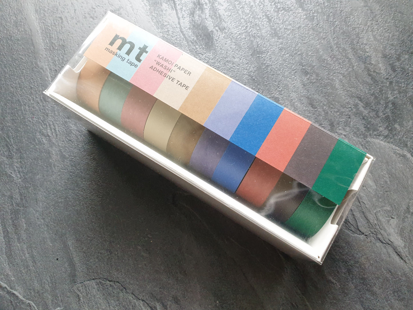 mt Washi Tape Set, 15mm x 7 m, 10 Rollen