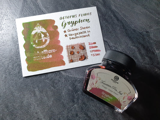 Octopus Fluids Sheen-Tinte "Gryphon", Füllhaltertinte 30ml