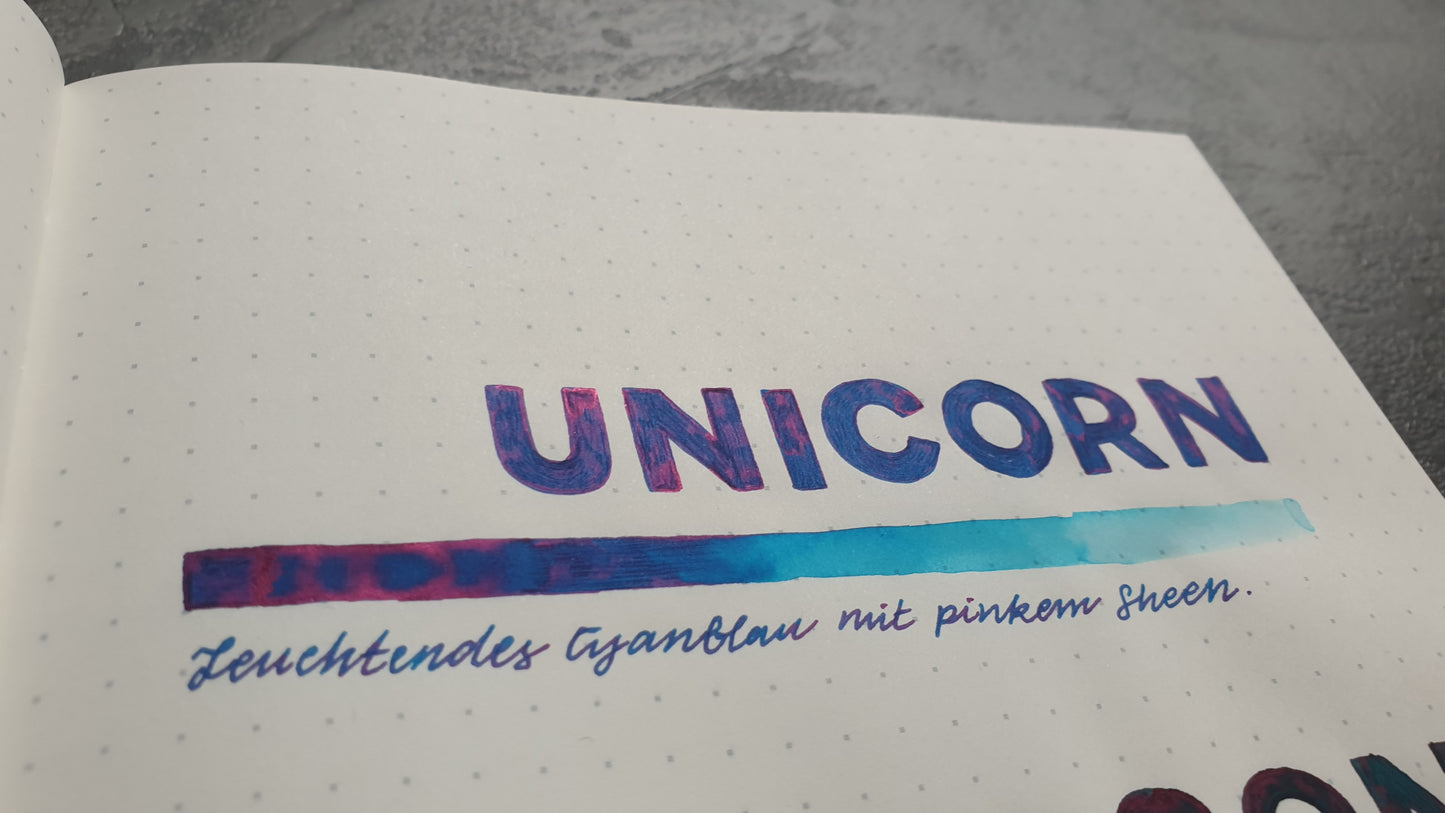 Octopus Fluids Sheen-Tinte "Unicorn", Füllhaltertinte 30ml