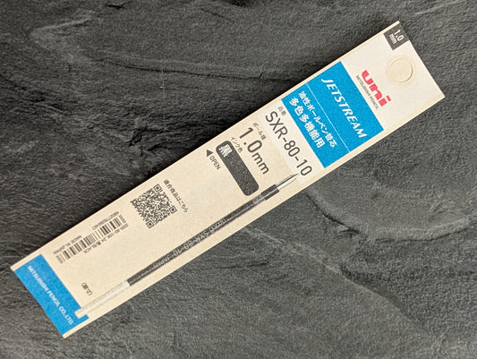 Uni Jetstream Refills SXR-80-10, 1.0mm Spitze, schwarz
