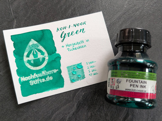 KOH-I-NOOR Füllhaltertinte, grün