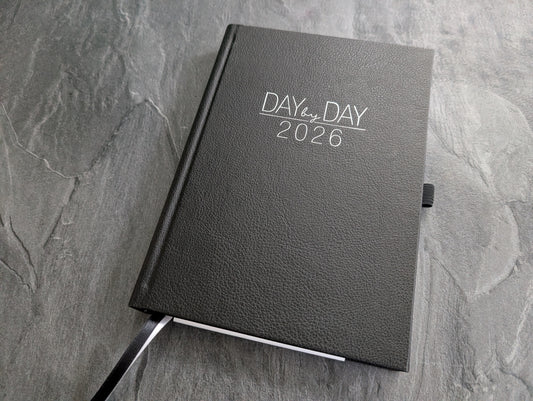 Häfft Organizer, Day by Day 2026, DIN A5, Buchkalender FSC zertifiziert