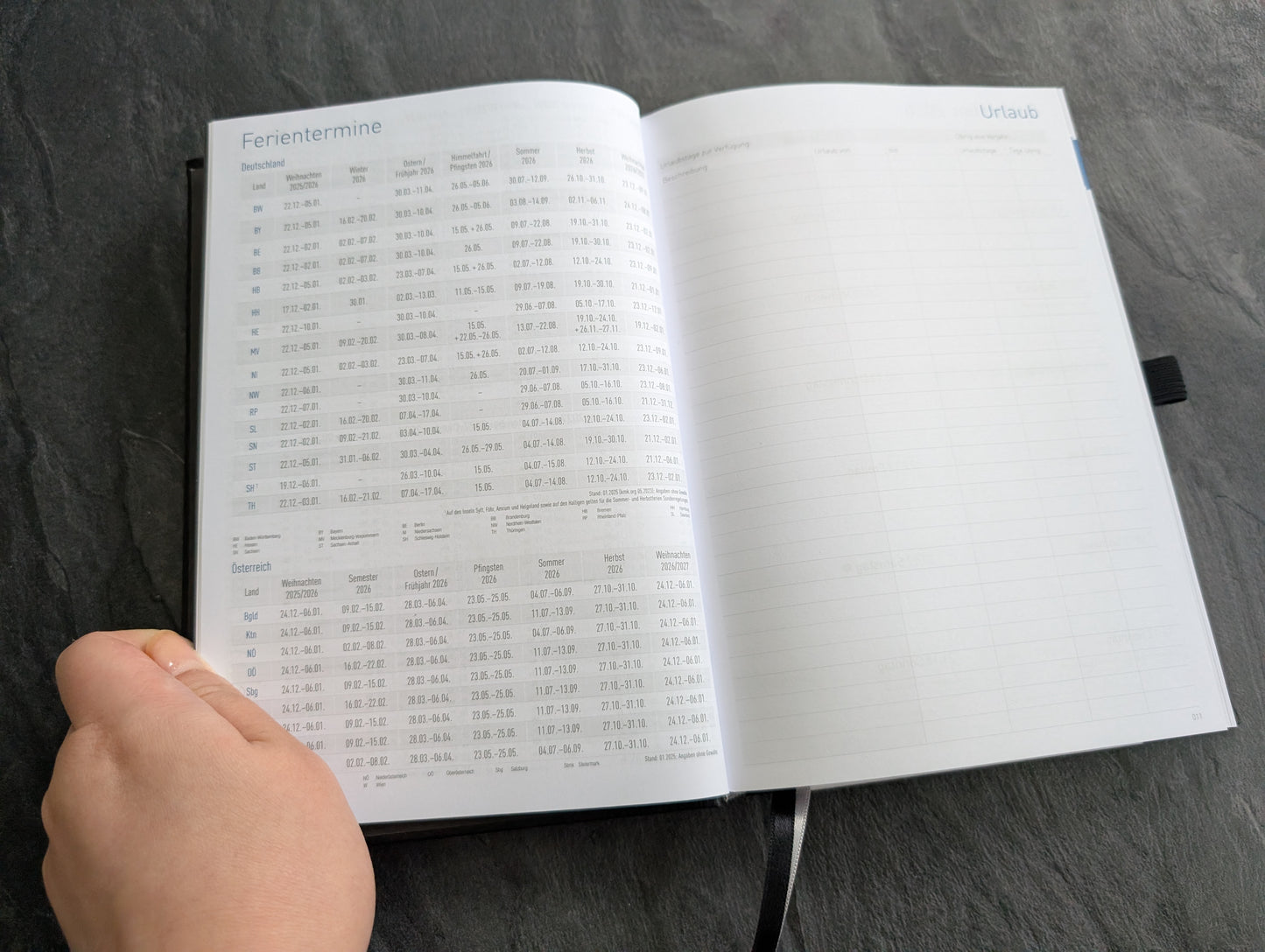 Häfft Organizer, Day by Day 2026, DIN A5, Buchkalender FSC zertifiziert