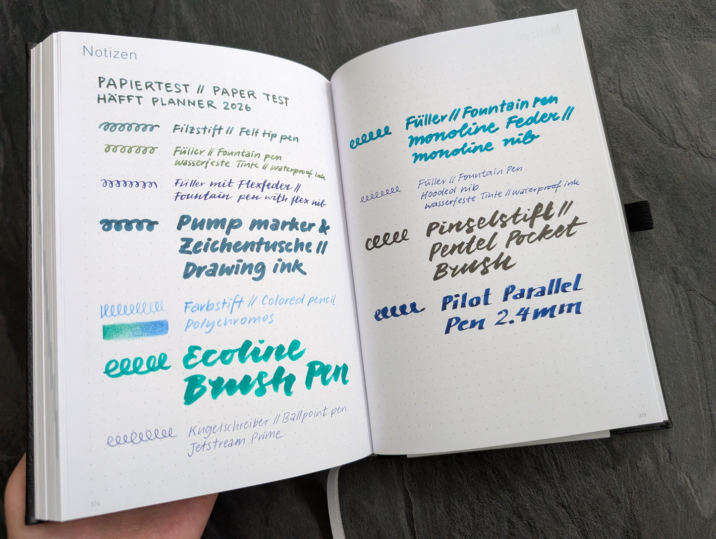 Häfft Organizer, Day by Day 2026, DIN A5, Buchkalender FSC zertifiziert