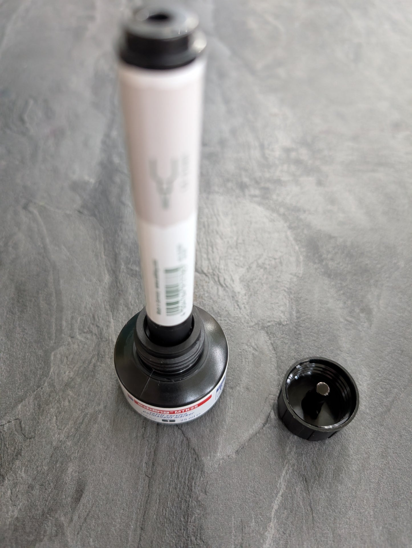 Edding Nachfülltinte für Permanentmarker, MTK 25 schwarz, 25ml Flasche, 4MTK25001