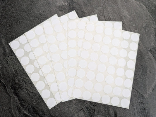 Runde Mini-Etiketten permanent, Ø13mm, 240 Stück, weiß, HERMA 1860