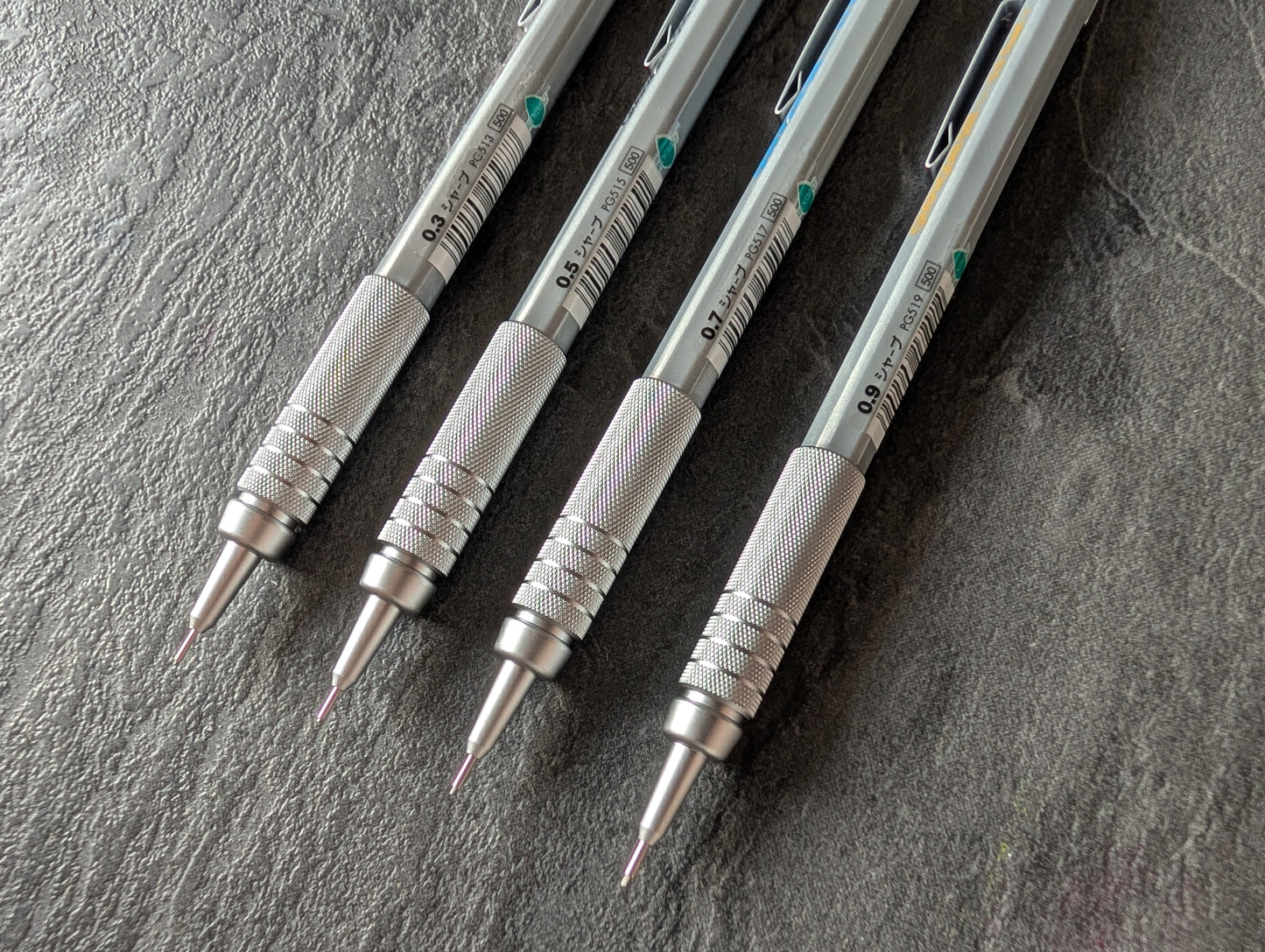 Pentel GraphGear 500 Druckbleistift, 4 Strichstärken