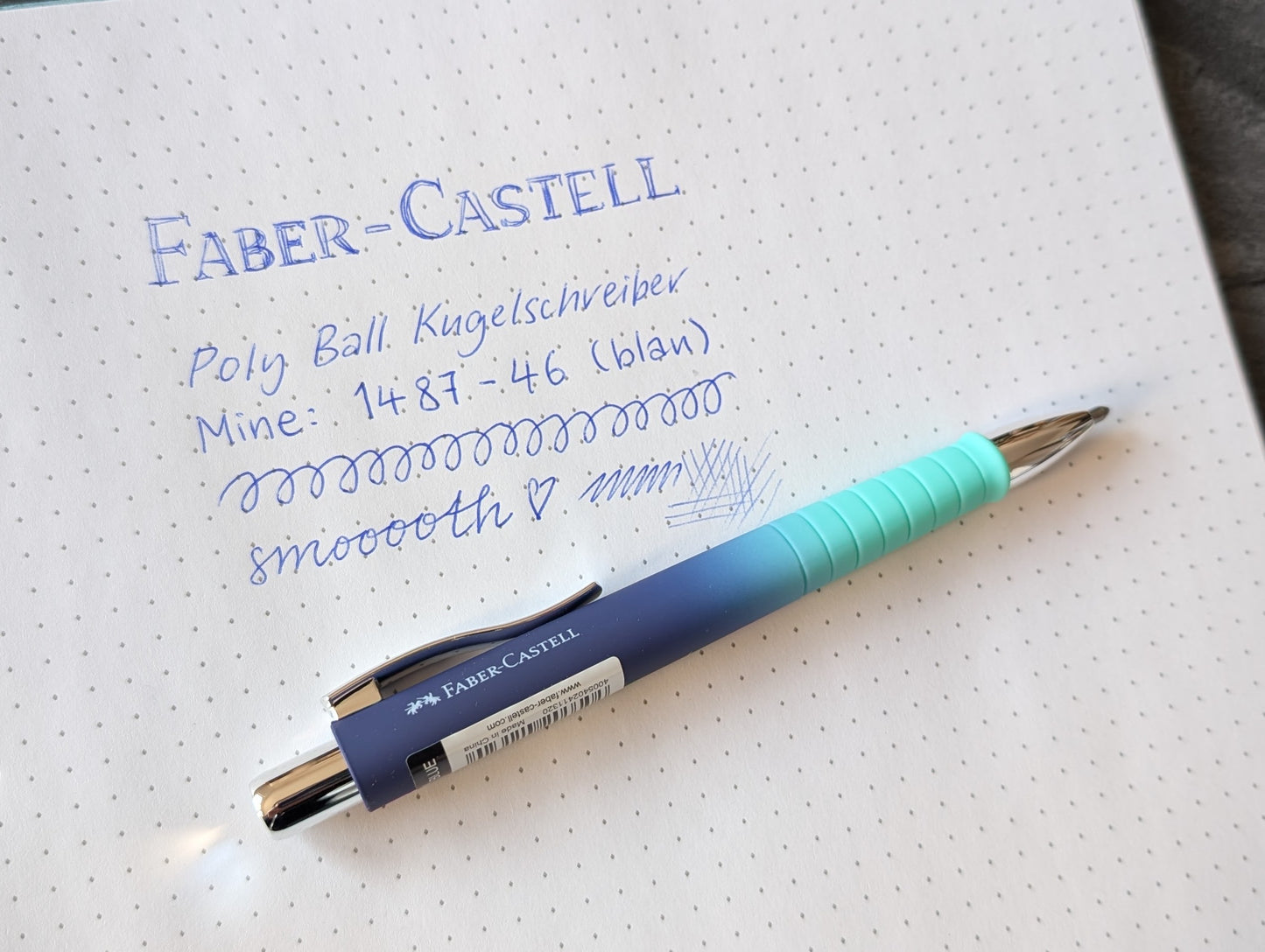 Faber-Castell "Poly Ball" Kugelschreiber, mit Großraummine, neue Farben