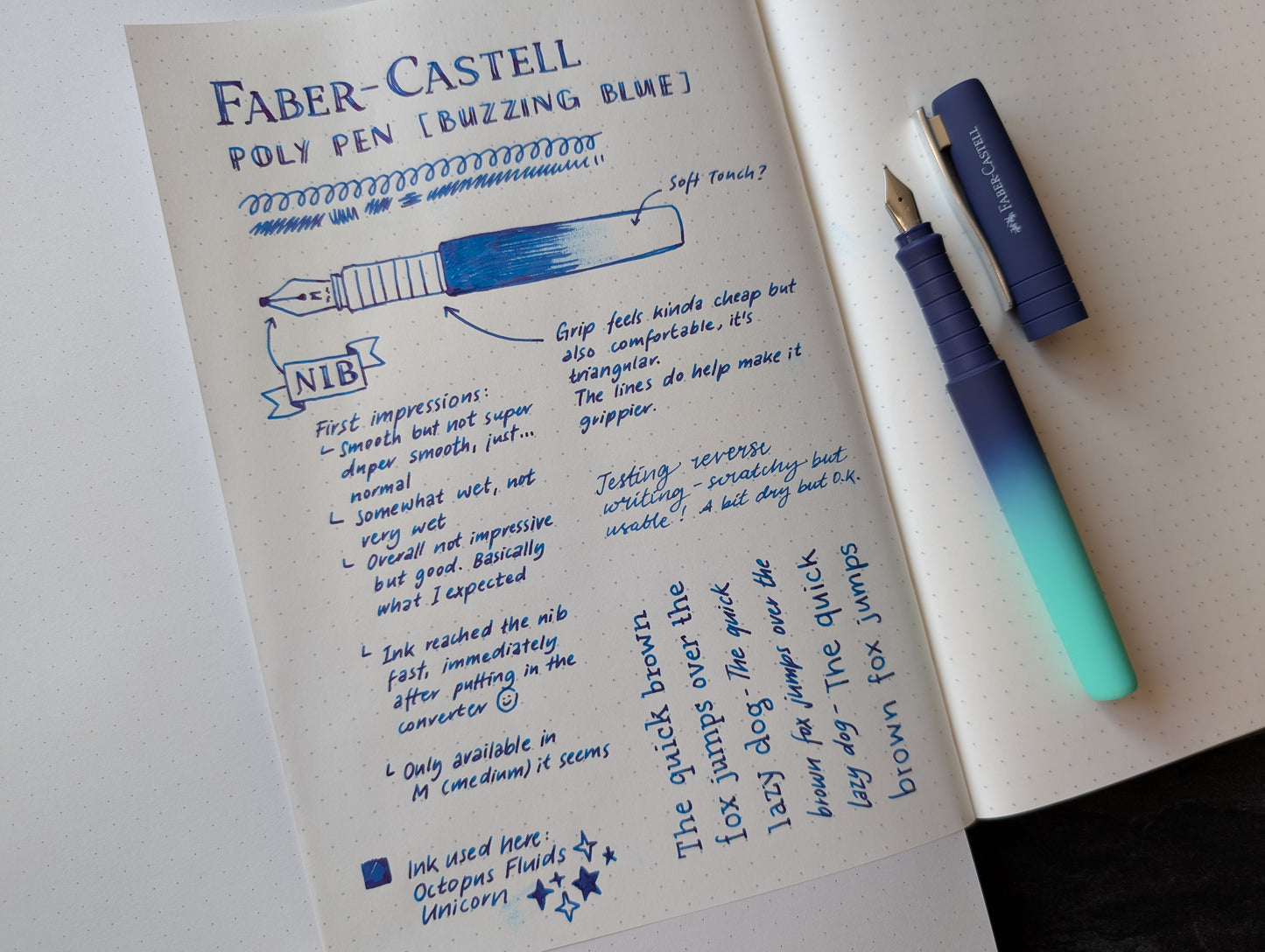 Faber-Castell "Poly Pen" Füllhalter, M-Feder, neue Farben