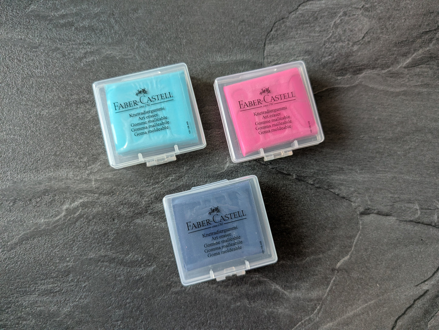 Faber Castell Knetradiergummi "Art Eraser", verschiedene Farben