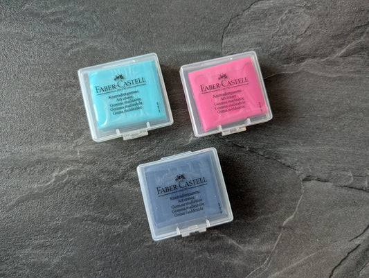 Faber Castell Knetradiergummi "Art Eraser", verschiedene Farben