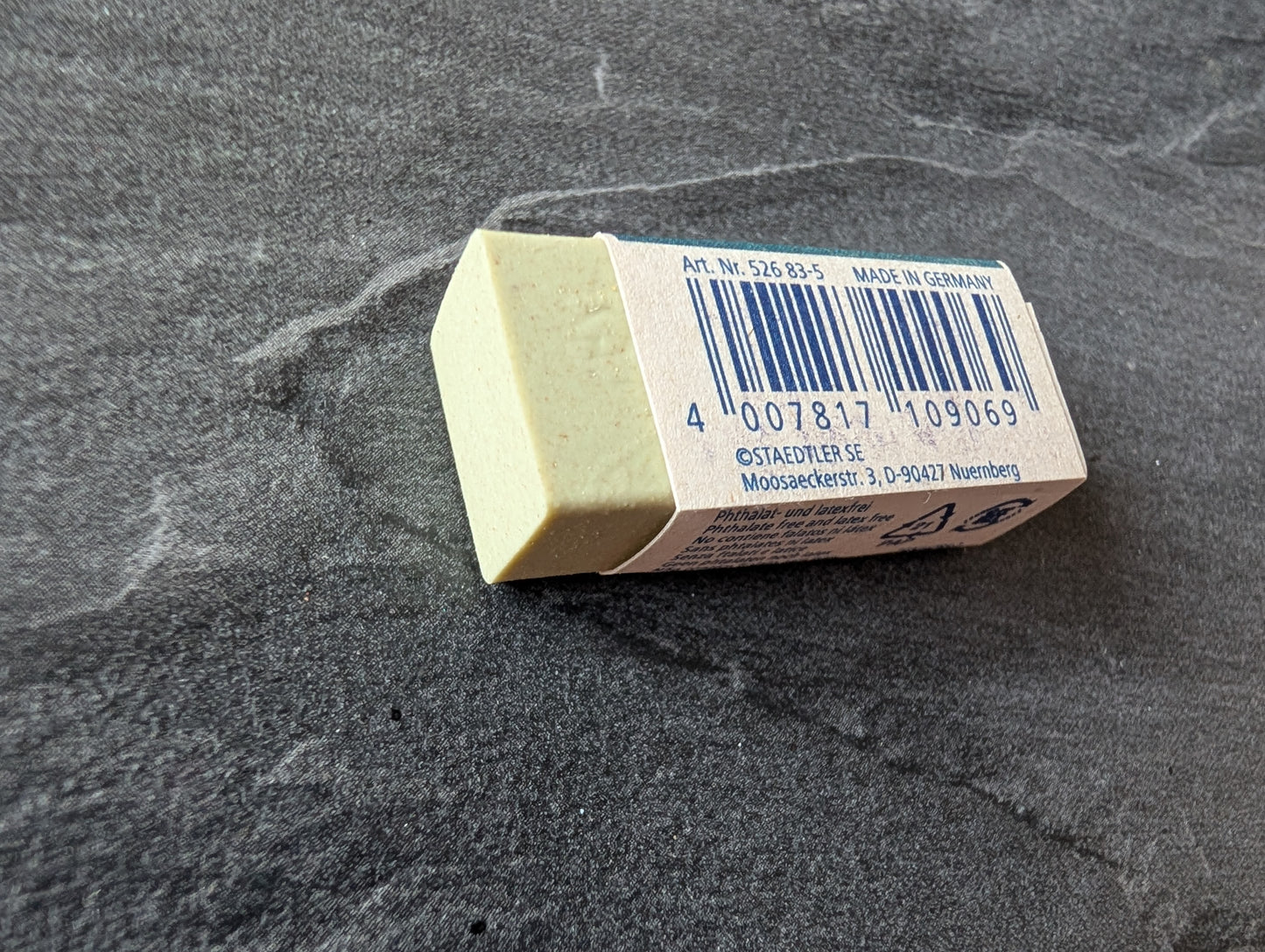 STAEDTLER Radiergummi, olivgrün, sehr klein, aus Ernteresten