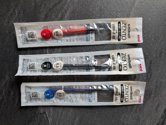 uniball ZENTO Refills UBR-Z-05 für Gelschreiber (0,5mm Spitze)