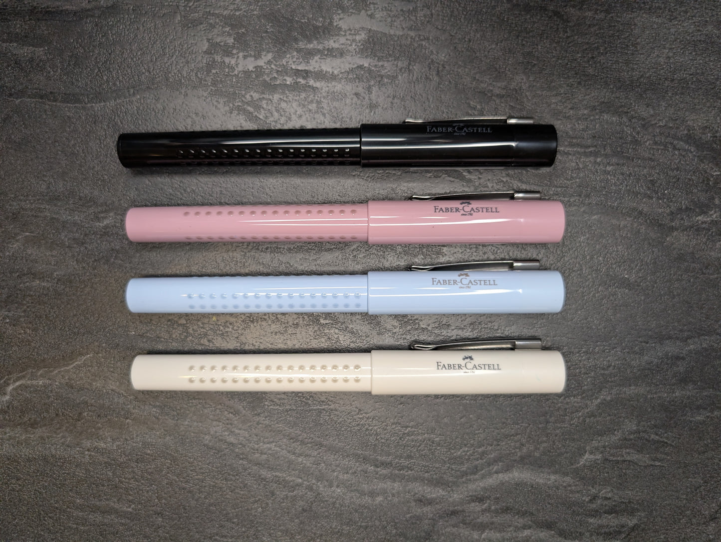 Faber-Castell "GRIP 2010" Füllhalter, M-Feder, verschiedene Farben