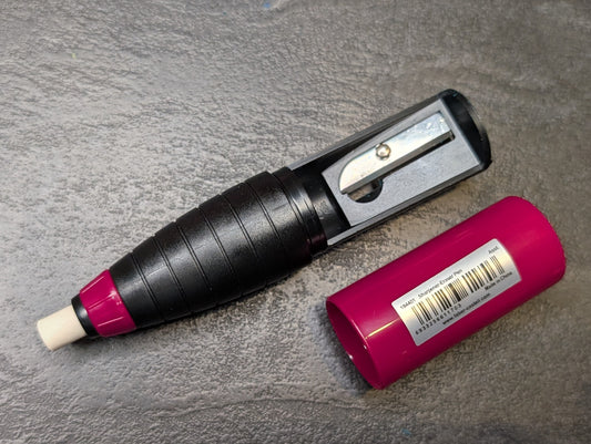 Faber Castell Radierer-Spitzer Kombination, nachfüllbarer Radierer