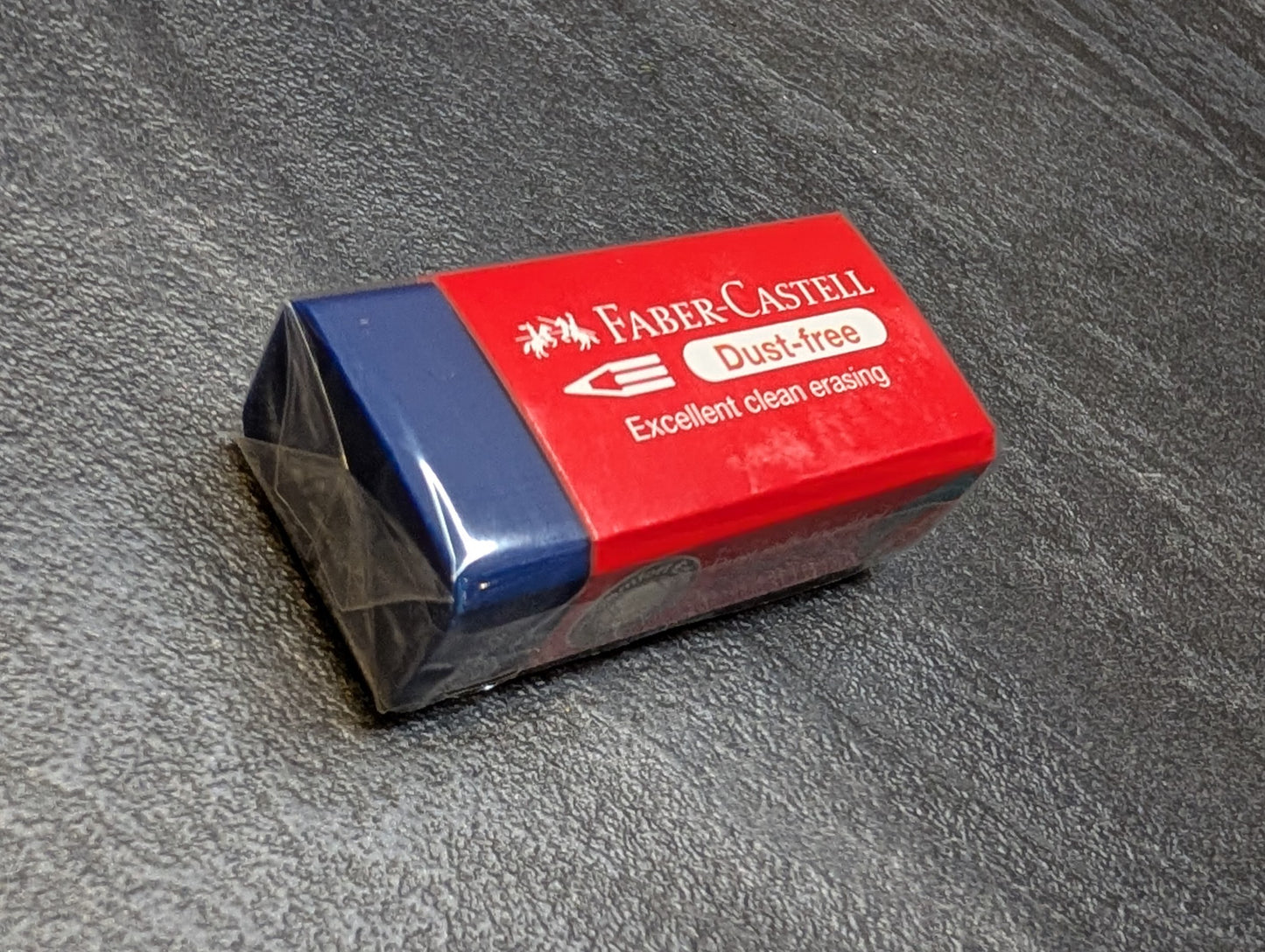 Faber Castell Radiergummi, Dust-Free, klein, PVC-frei in 3 Farben