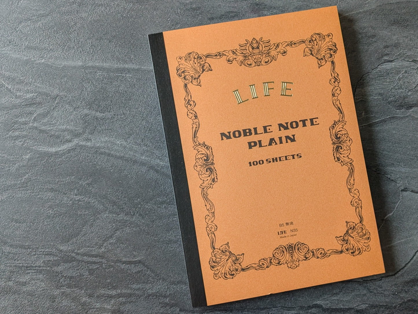 Life Noble Note B5, Softcover Notizbuch, 200 Seiten, 3 Raster