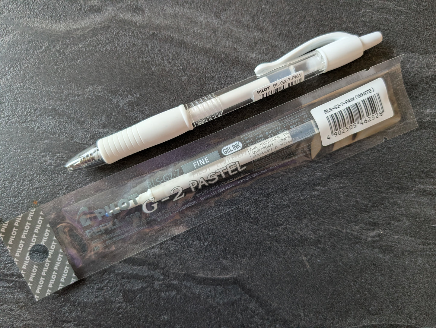 Pilot G2 07 Gelstift & G2-7 Refills, Pastellfarben, 0.7mm Spitze