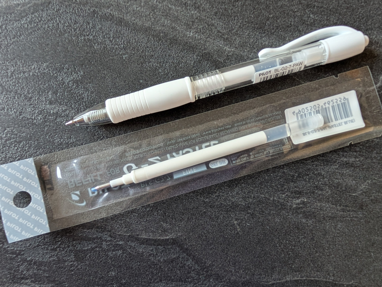 Pilot G2 07 Gelstift & G2-7 Refills, Pastellfarben, 0.7mm Spitze