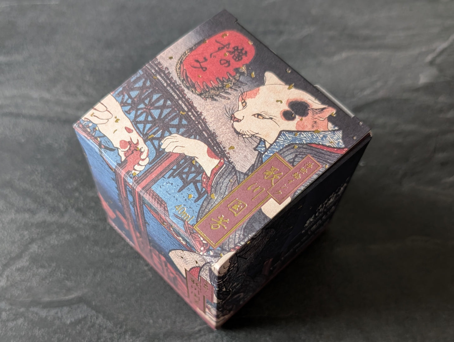 Taccia Kuniyoshi Azuki, 40ml Füllhaltertinte (Ukiyo-e Kollektion)