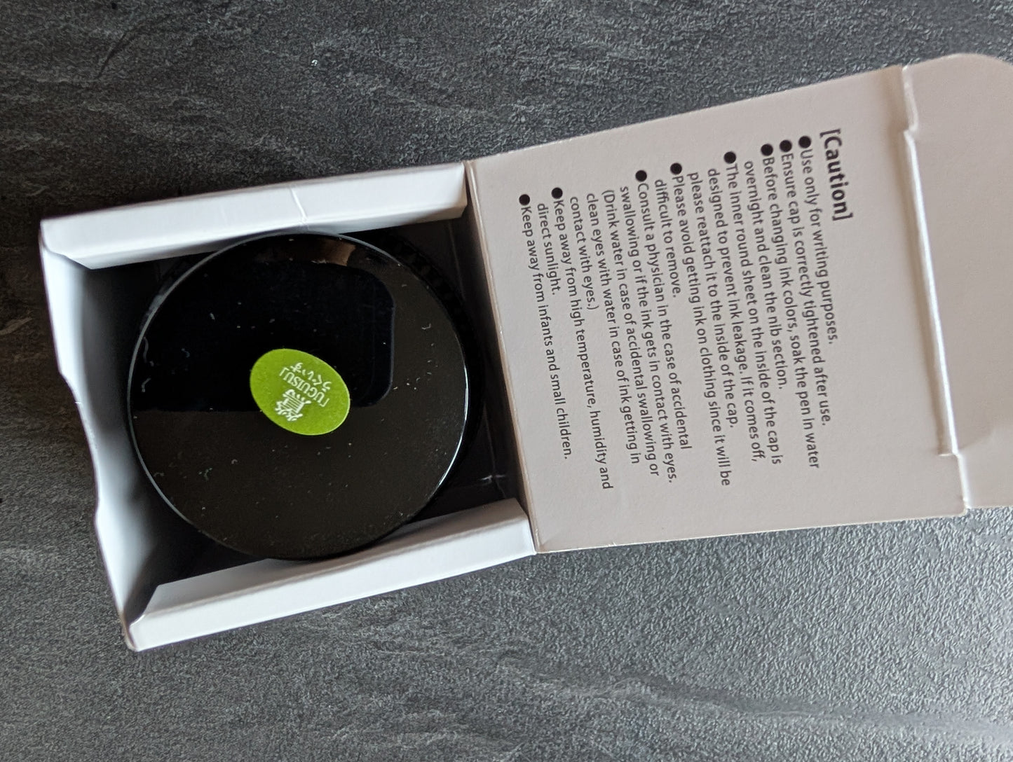Taccia Füllhaltertinte "Uguisu" (grün), 40ml