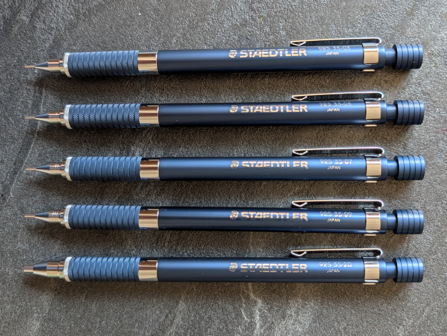 Staedtler 925 35 Night Blue, Druckbleistift, verschiedene Minenstärken