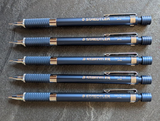Staedtler 925 35 Night Blue, Druckbleistift, verschiedene Minenstärken