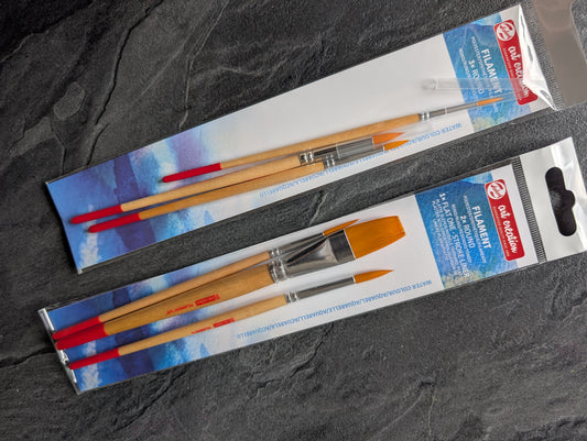 3er Set: Talens art creation Aquarellpinsel
