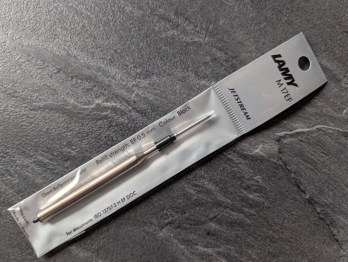 LAMY M17 Jetstream Kugelschreibermine in [F] und [EF], schwarz